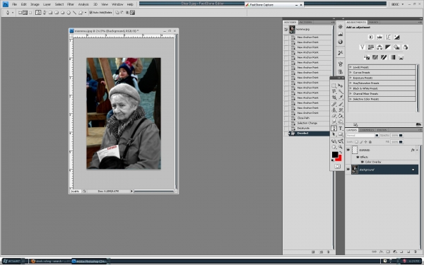 Creation of Yo Momma so old...: Step 4